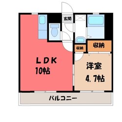 リジェール21の物件間取画像